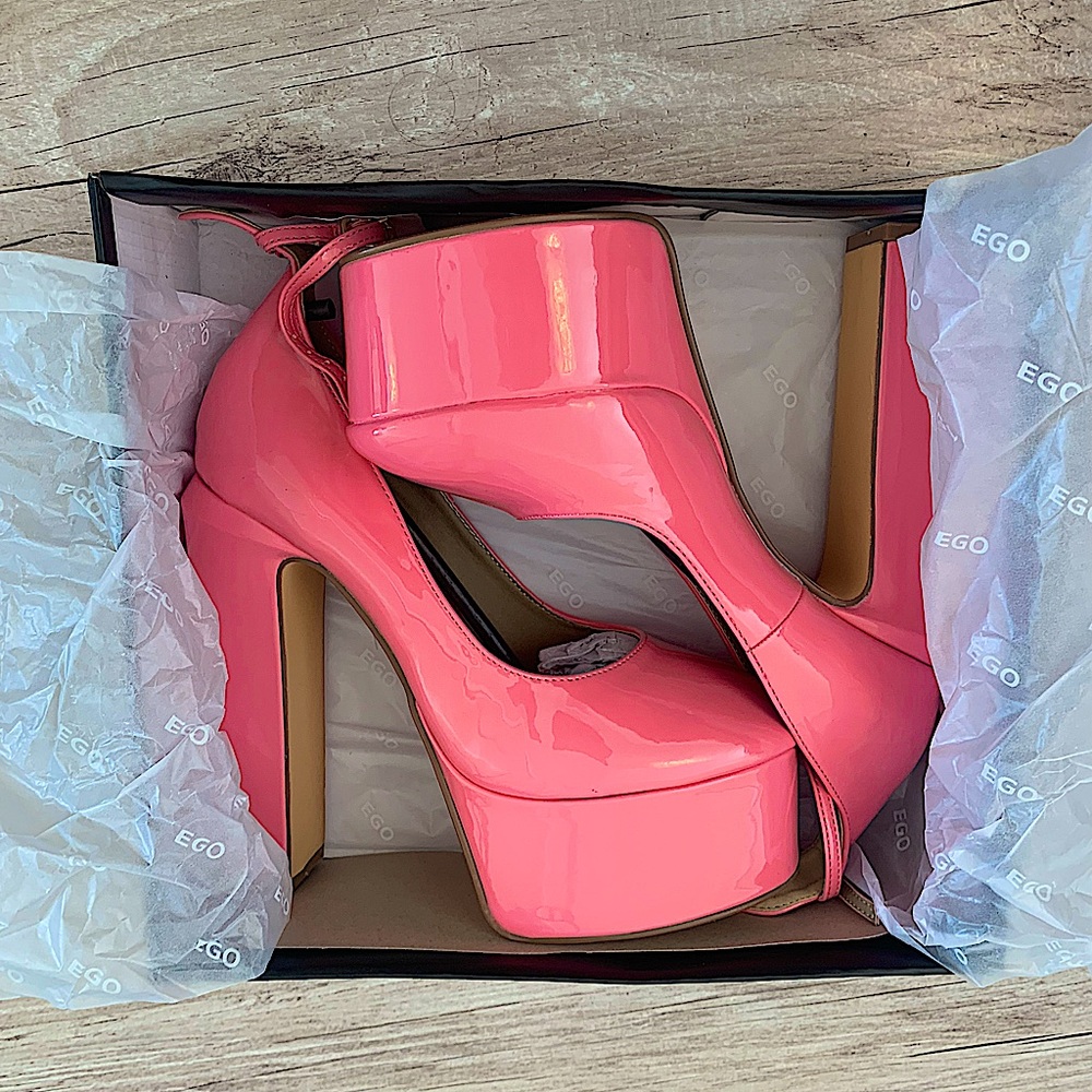 Ego Candy Pink platform heels